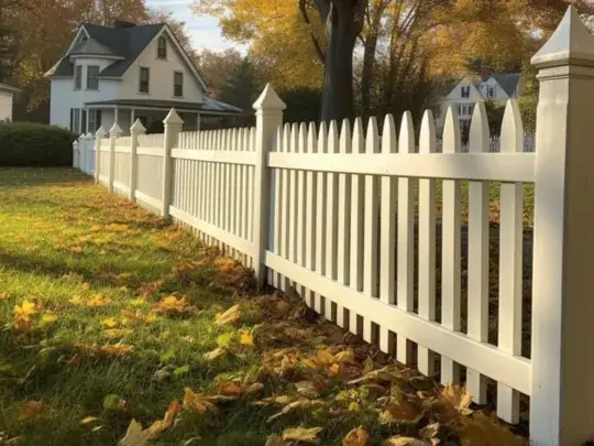White picket fence in Newcastle