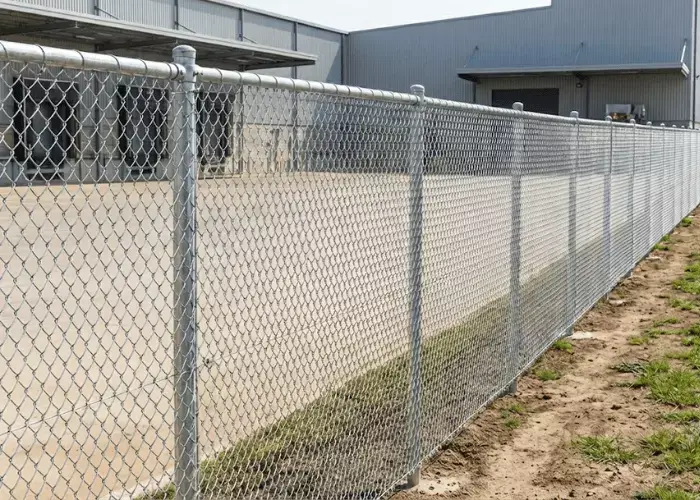 Commercial chain link fence in Newcastle